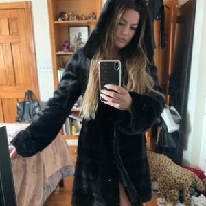 AUTHENTIC MINK FUR COAT